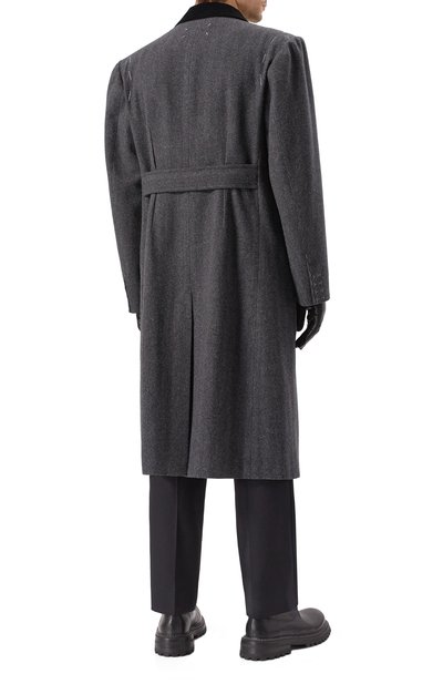 Шерстяное пальто MAISON MARGIELA, арт. SI1AA0002/S53338, фото 4