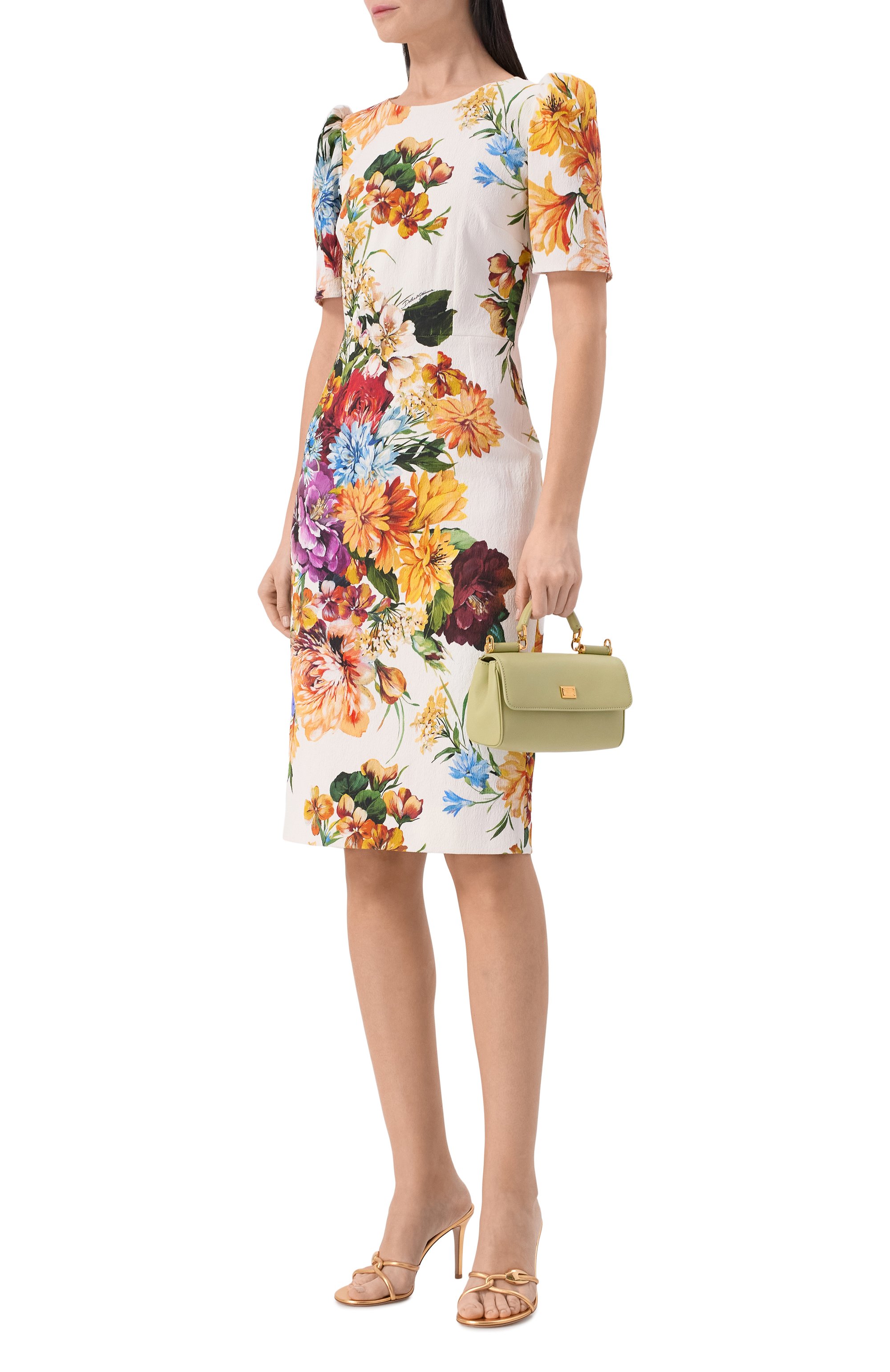 Сумка my sicily mini DOLCE & GABBANA светло-зеленого цвета по цене 192500 руб., арт. BB7864/B7321, фото 3 Сумка my sicily mini DOLCE & GABBANA, арт. BB7864/B7321, фото 3