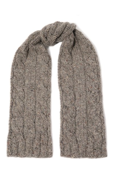 Мужской шерстяной шарф PRADA, арт. UMS379-1XSQ-F0031-202