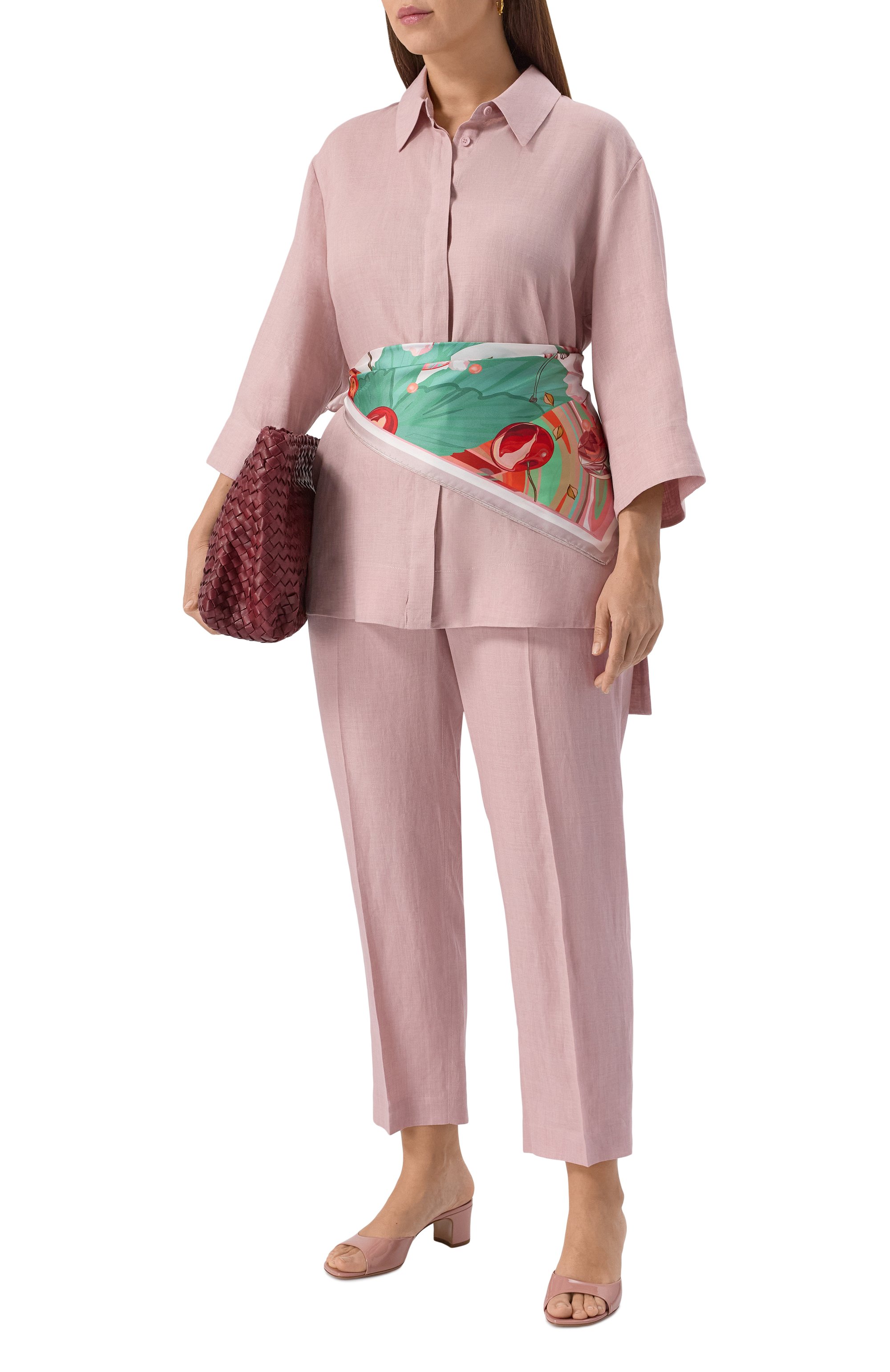 Льняная рубашка MARINA RINALDI, арт. FL0RIDA, фото 2