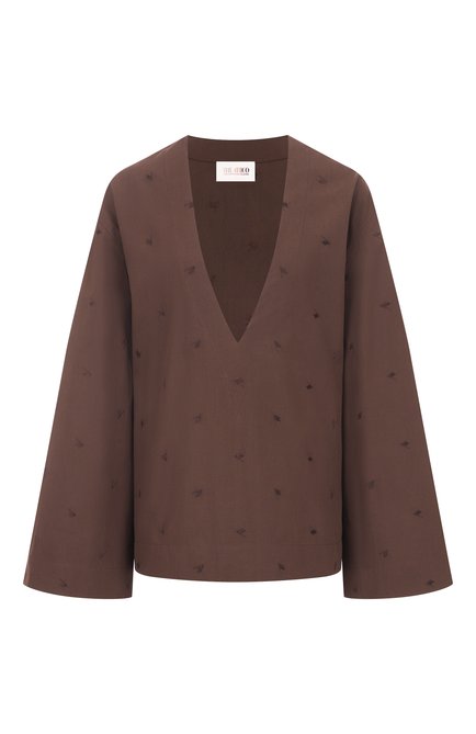 Женская хлопковая блузка THE ATTICO, арт. 250WCE00001/CCC104MA