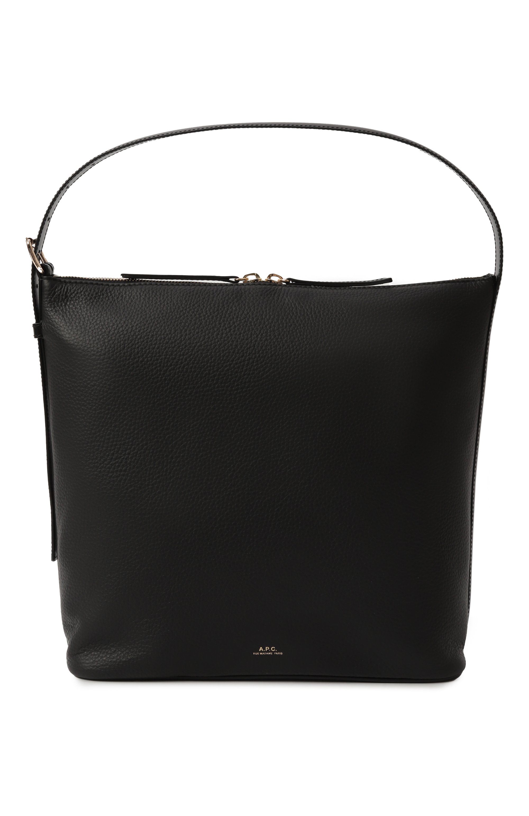 Сумка vera A.P.C. черного цвета по цене 66500 руб., арт. PXCBL-F61902, фото 1 Сумка vera A.P.C., арт. PXCBL-F61902, фото 1