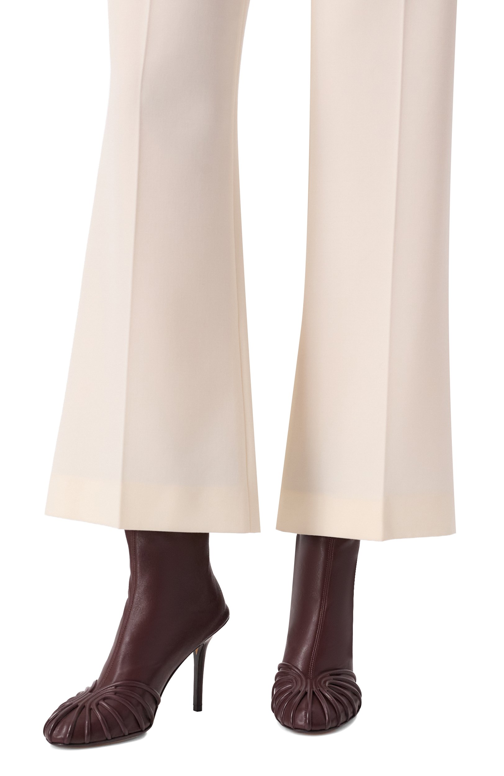 Кожаные ботильоны karen 95 ALEVI MILANO, арт. L26S7004.R.1044301/NAPPA STRETCH, фото 2