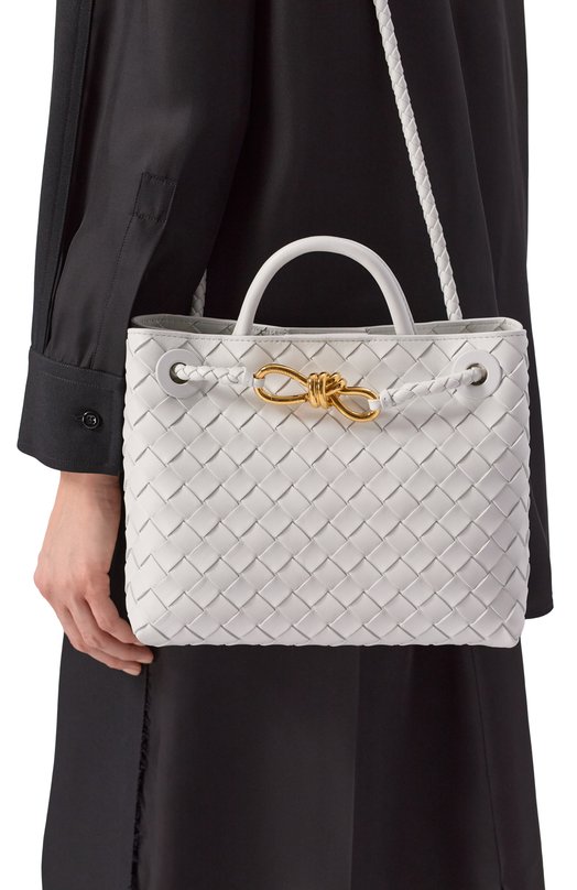 Сумка Andiamo small Bottega Veneta 766014/VCPP1 Белый  766014/VCPP1 Фото 2