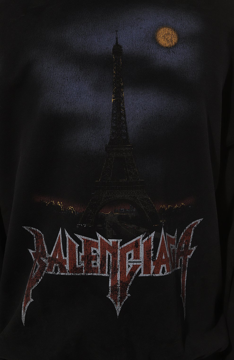 Хлопковое худи BALENCIAGA, арт. 744462/T0VE3, фото 8