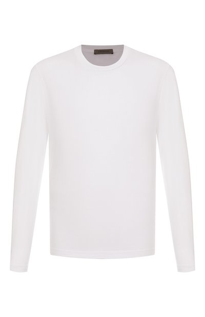 Мужская хлопковый лонгслив CORNELIANI, арт. 26G570-2625022