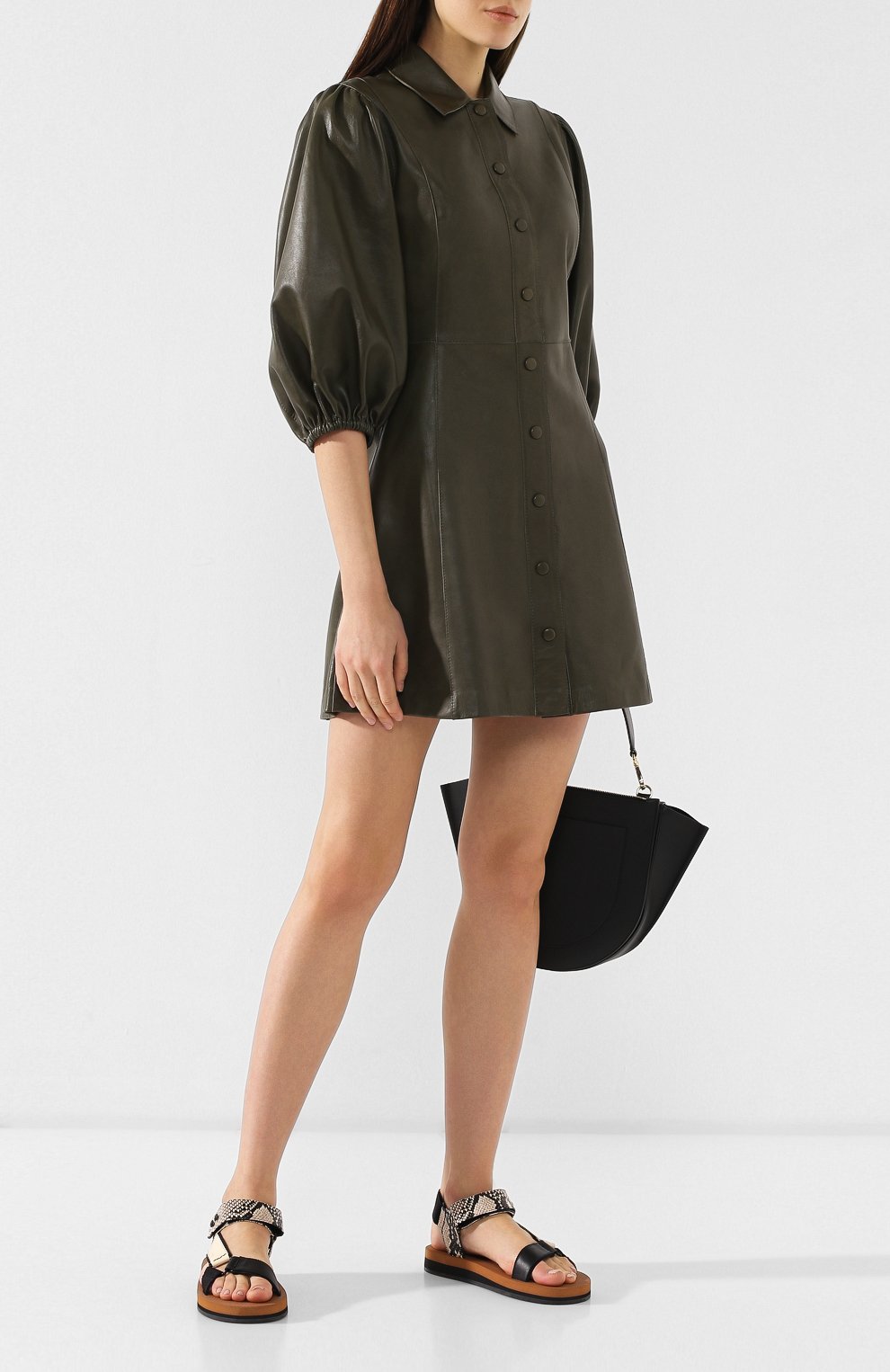 Кожаные сандалии JOSEPH, арт. J032012A/9110, фото 2