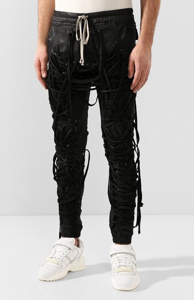 Хлопковые брюки RICK OWENS, арт. RR20S7371/SBWEW3, фото 3