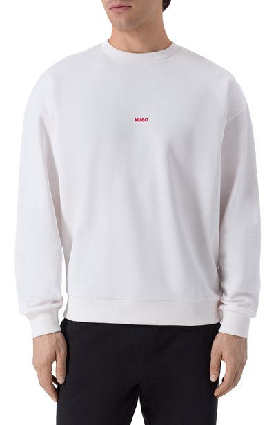 Хлопковый свитшот HUGO, арт. 50557482, фото 3