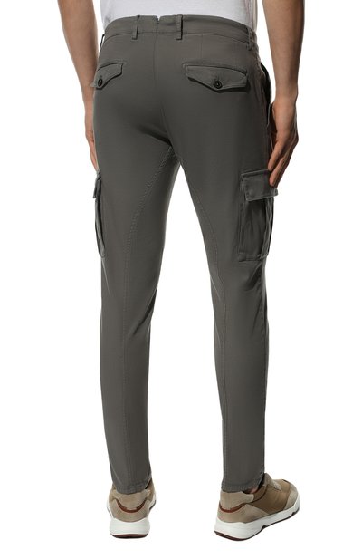 Брюки-карго BERWICH темно-серого цвета по цене 28550 руб., арт. SC CARG0/0L0628X, фото 4 Брюки-карго BERWICH, арт. SC CARG0/0L0628X, фото 4