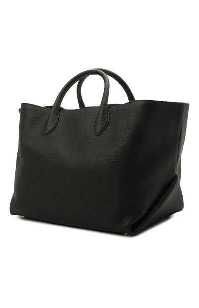 Сумка-тоут amelia medium KHAITE черного цвета по цене 208500 руб., арт. H1003-714/AMELIA, фото 3 Сумка-тоут amelia medium KHAITE, арт. H1003-714/AMELIA, фото 3