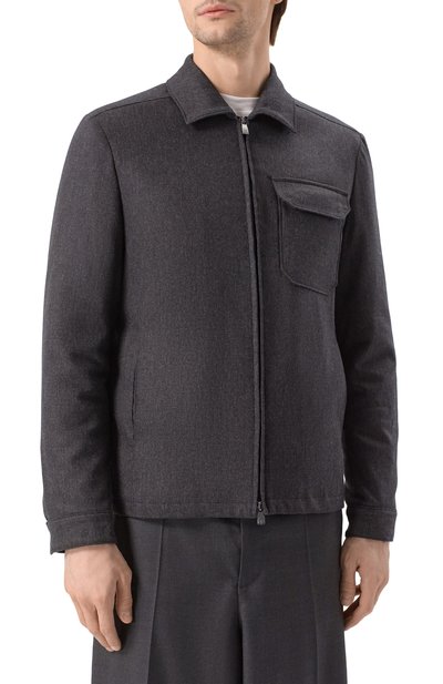 Шерстяная куртка CORNELIANI, арт. 94L534-9418540, фото 3