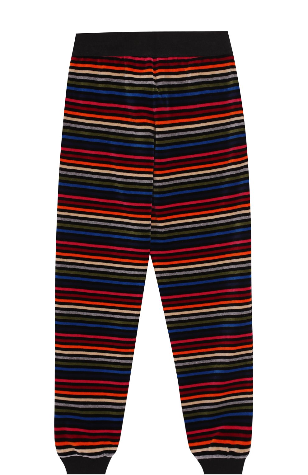 Хлопковые джоггеры в контрастную полоску SONIA RYKIEL ENFANT, арт. 48650325-H7/8A-14A, фото 2