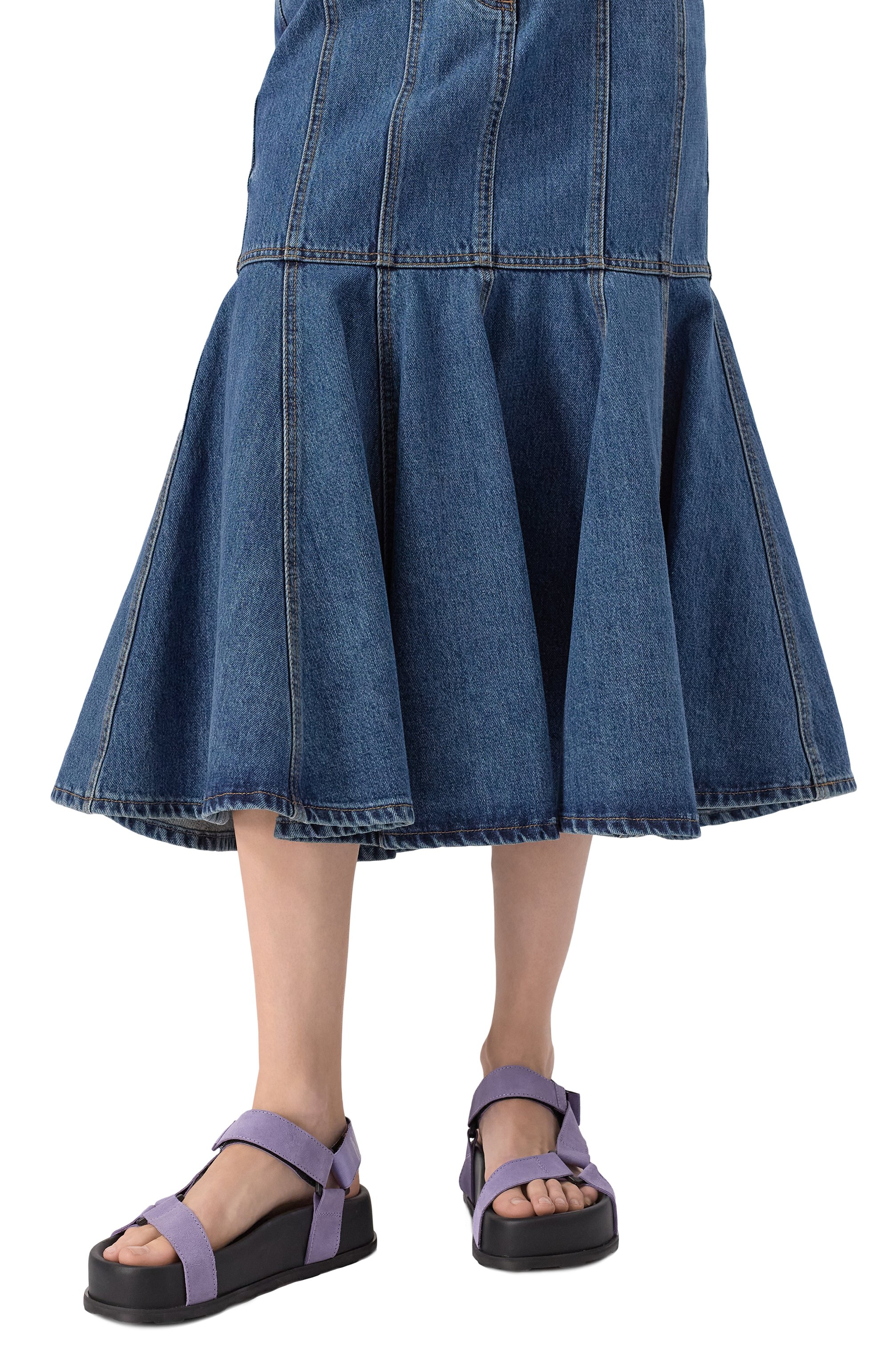 Замшевые сандалии MOSCHINO, арт. 16254/ME0, фото 3