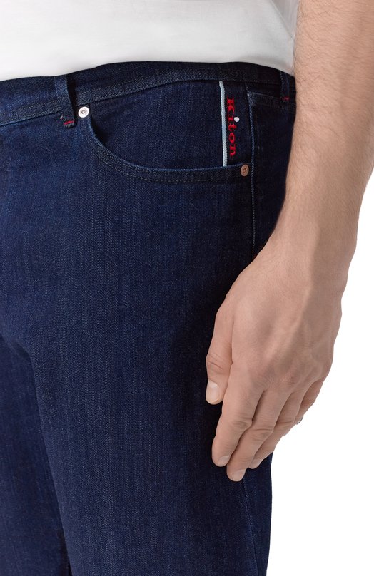 Джинсы Kiton UPNJS1K0146H03 Синий  UPNJS1K0146H03 Фото 5