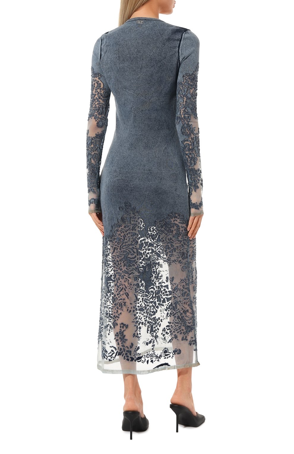 Хлопковое платье DIESEL, арт. A10337/0QWTM, фото 4