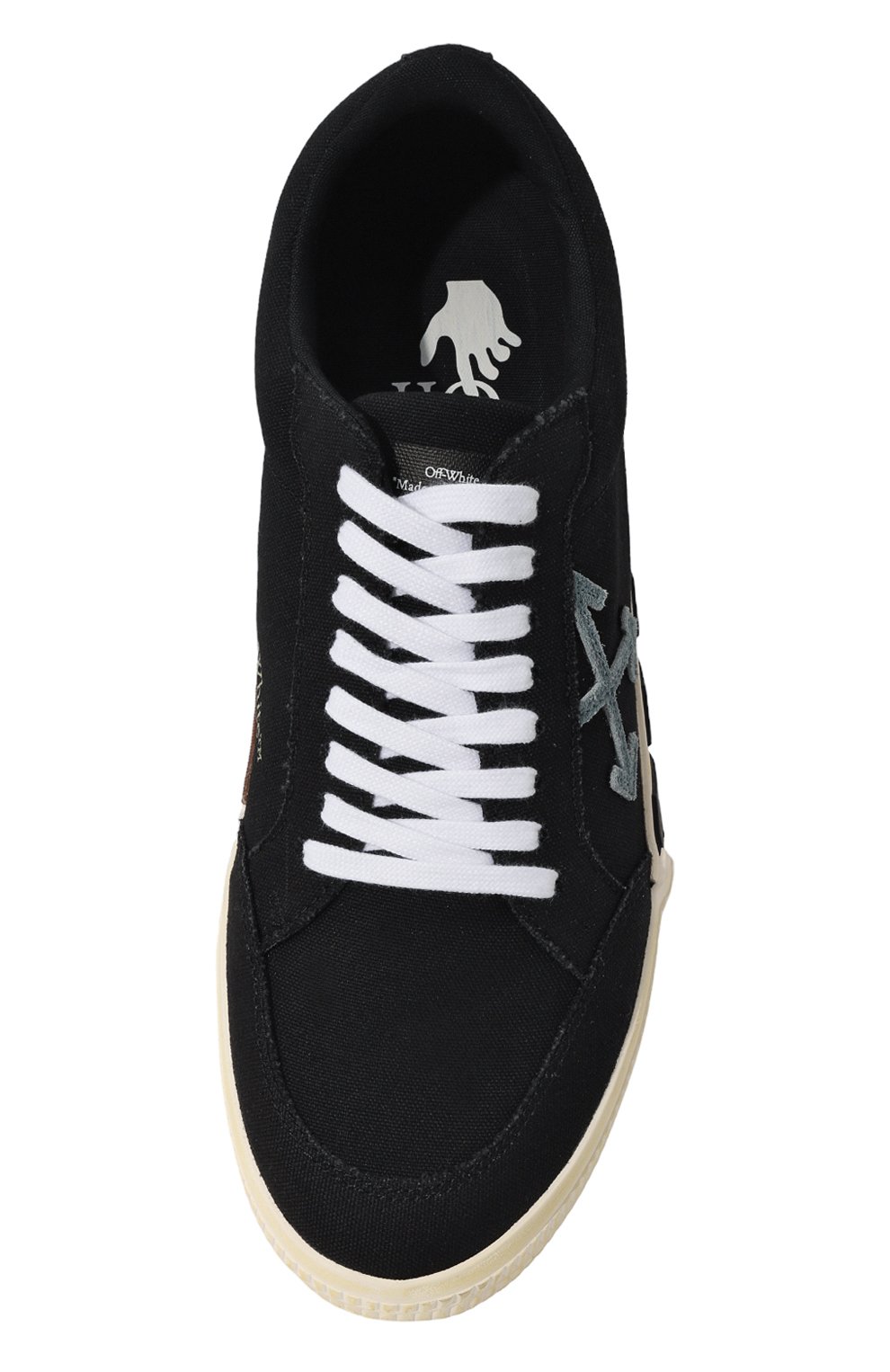 Текстильные кеды vulcanized OFF-WHITE, арт. 0MIA085F21FAB0011045, фото 6