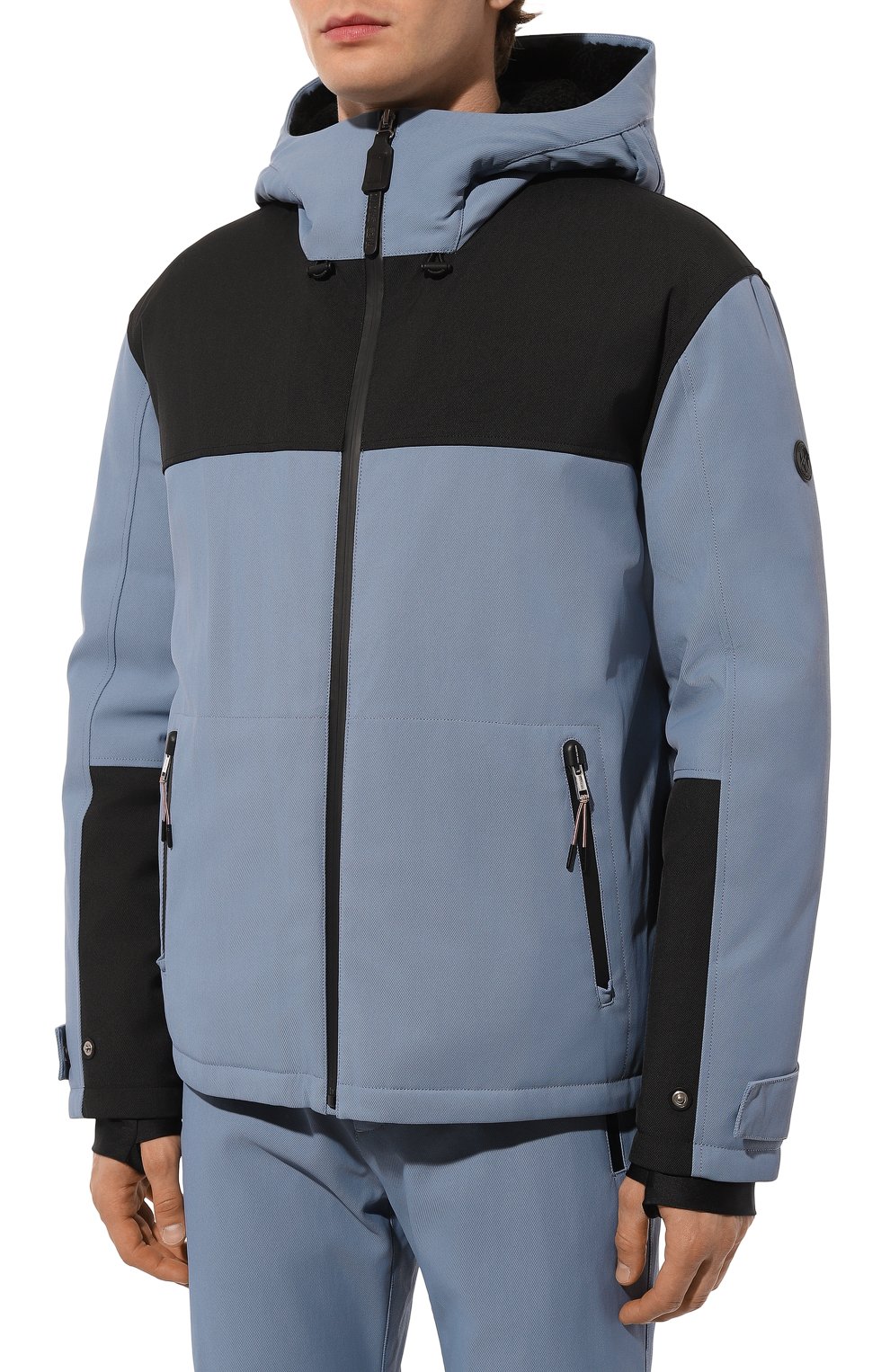 Пуховик YVES SALOMON голубого цвета по цене 162500 руб., арт. 25WIV00972K13G, фото 3 Пуховик YVES SALOMON, арт. 25WIV00972K13G, фото 3