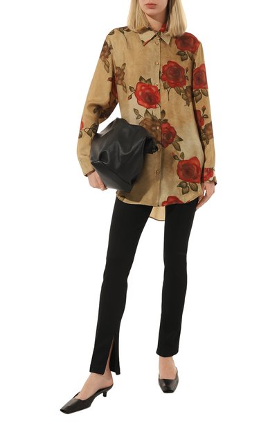 Рубашка UMA WANG бежевого цвета по цене 111000 руб., арт. S3 M UP1001, фото 2 Рубашка UMA WANG, арт. S3 M UP1001, фото 2