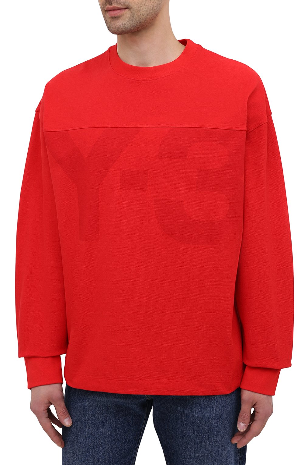 Свитшот из хлопка и льна Y-3, арт. GV4209/M, фото 3