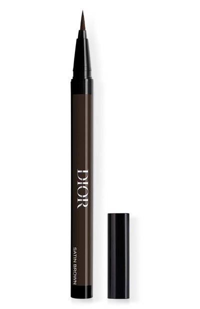 Женские жидкая подводка для глаз diorshow liquid liner, оттенок 781 коричневый сатиновый (0,55ml) DIOR, арт. E000000255