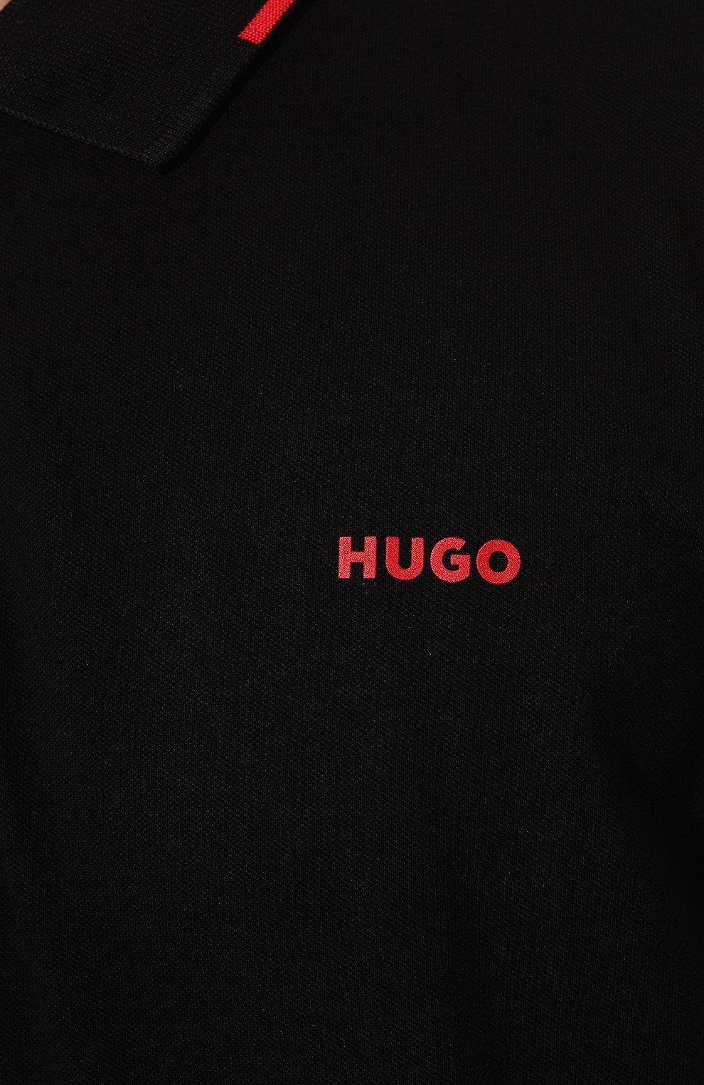 Хлопковое поло HUGO, арт. 50467344, фото 5