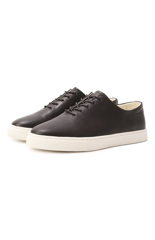 Кожаные кеды Oxford 12 STOREEZ 124397 Коричневый 124397
