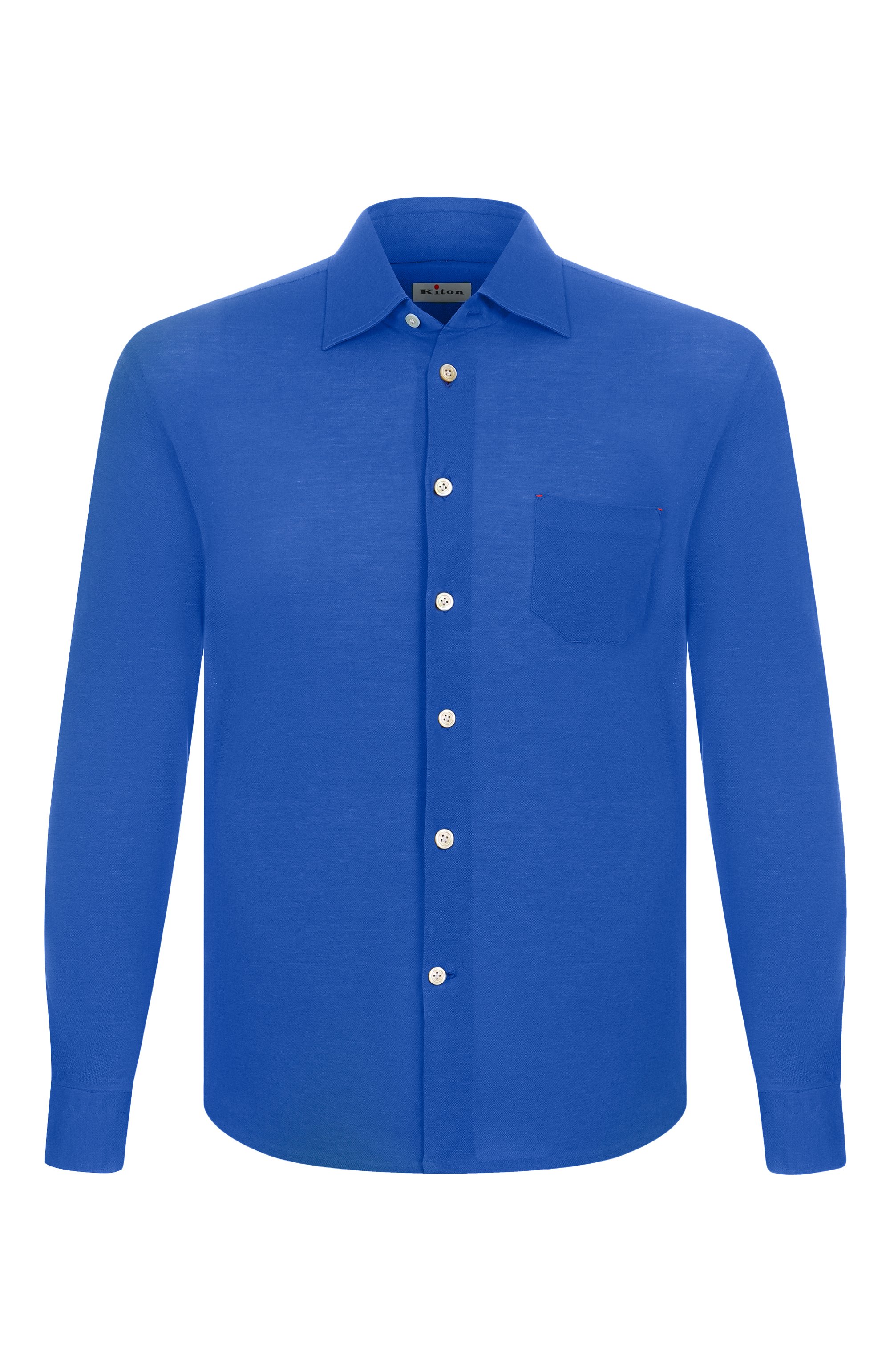 Хлопковая сорочка KITON, арт. UMCNERH08837, фото 1