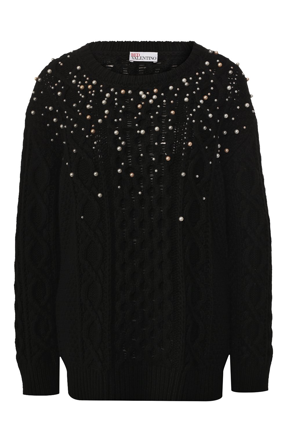 Пуловер из смеси шерсти и вискозы REDVALENTINO, арт. RR3KCA16/GTD, фото 1
