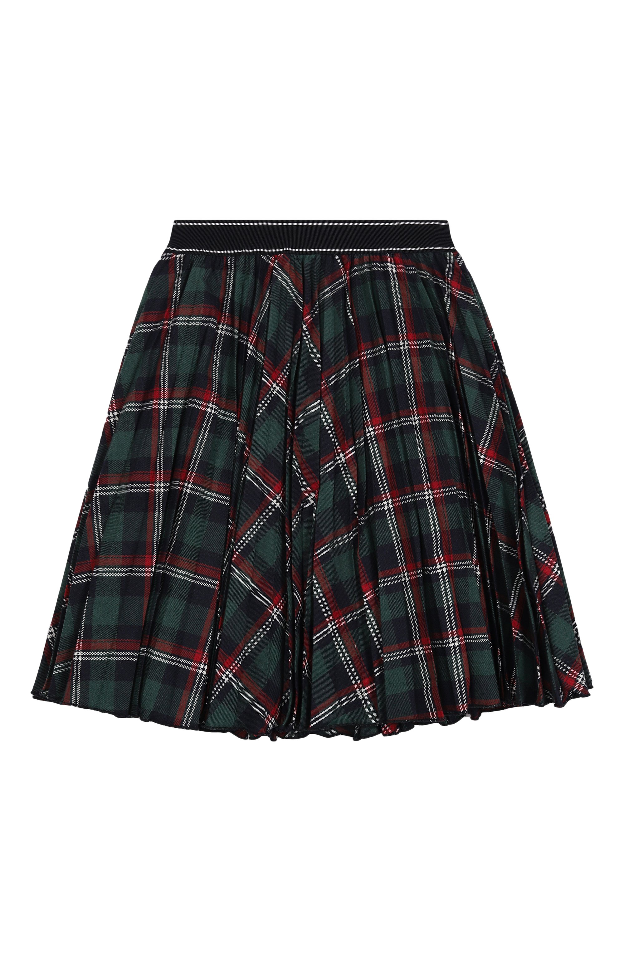 Хлопковая юбка ELLA.B зеленого цвета по цене 23400 руб., арт. EBR2408LLQ/9A-16A, фото 2 Хлопковая юбка ELLA.B, арт. EBR2408LLQ/9A-16A, фото 2