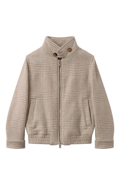 Шерстяной бомбер BRUNELLO CUCINELLI, арт. BY4780960C, фото 1