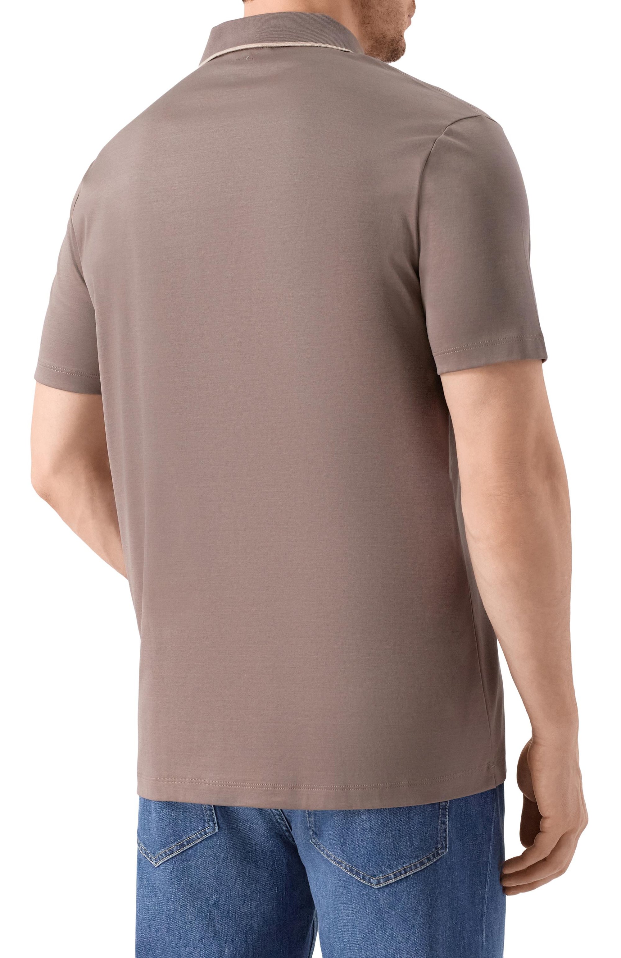 Хлопковое поло PAUL&SHARK, арт. 26411214_001, фото 4