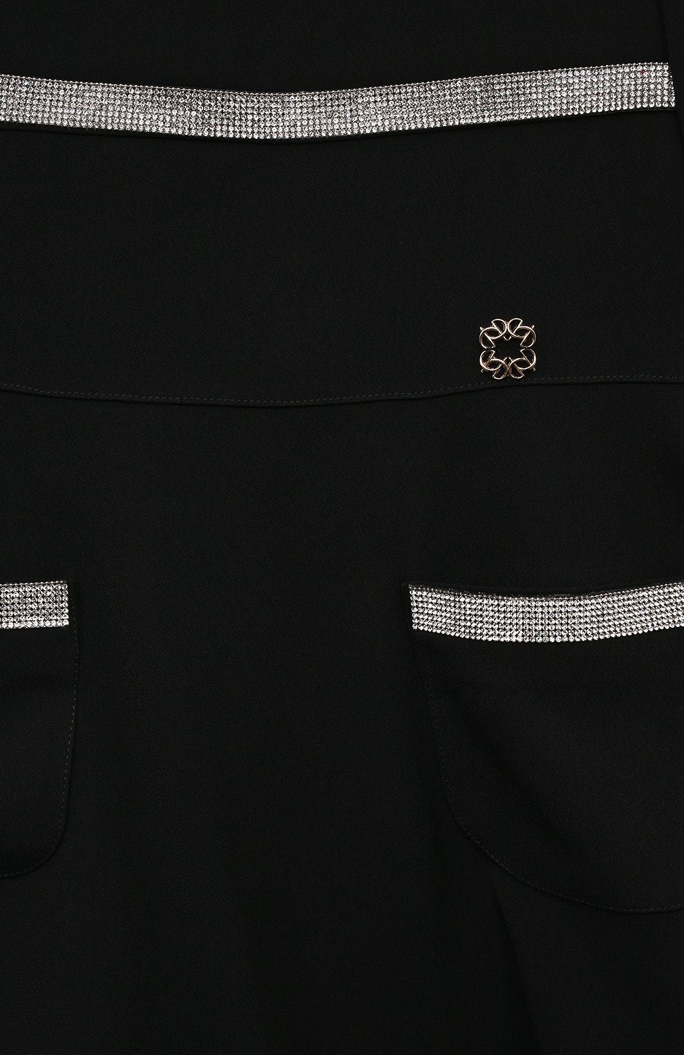 Платье ELIE SAAB JUNIOR черного цвета по цене 59950 руб., арт. EFAB042 TS0802, фото 3 Платье ELIE SAAB JUNIOR, арт. EFAB042 TS0802, фото 3