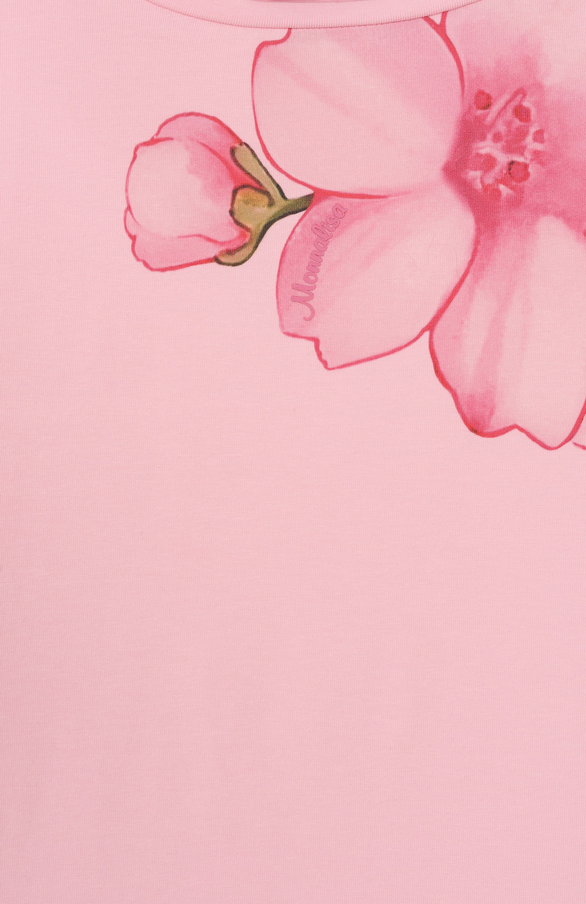 Хлопковая футболка MONNALISA, арт. 11E608, фото 3