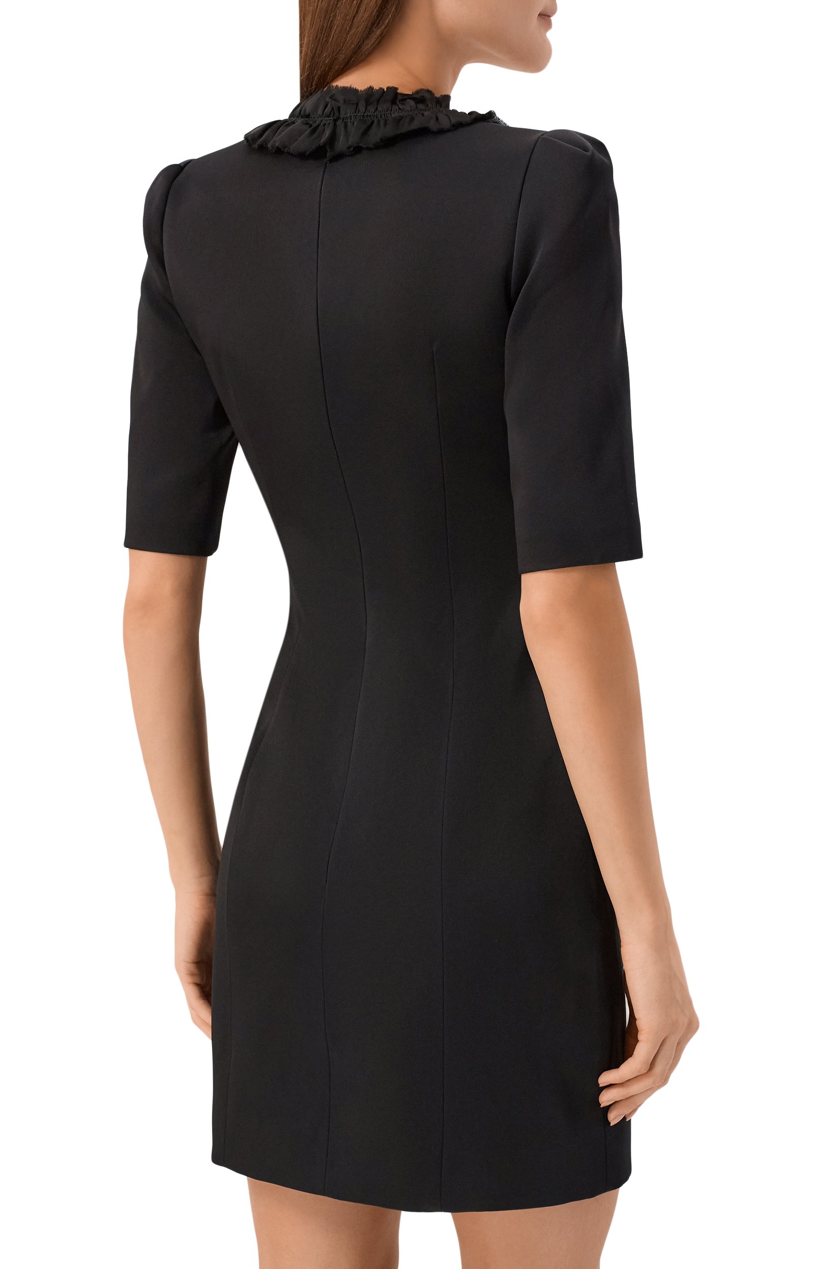 Платье NINA RICCI черного цвета по цене 121500 руб., арт. 26ACR0016/AC0125, фото 3 Платье NINA RICCI, арт. 26ACR0016/AC0125, фото 3