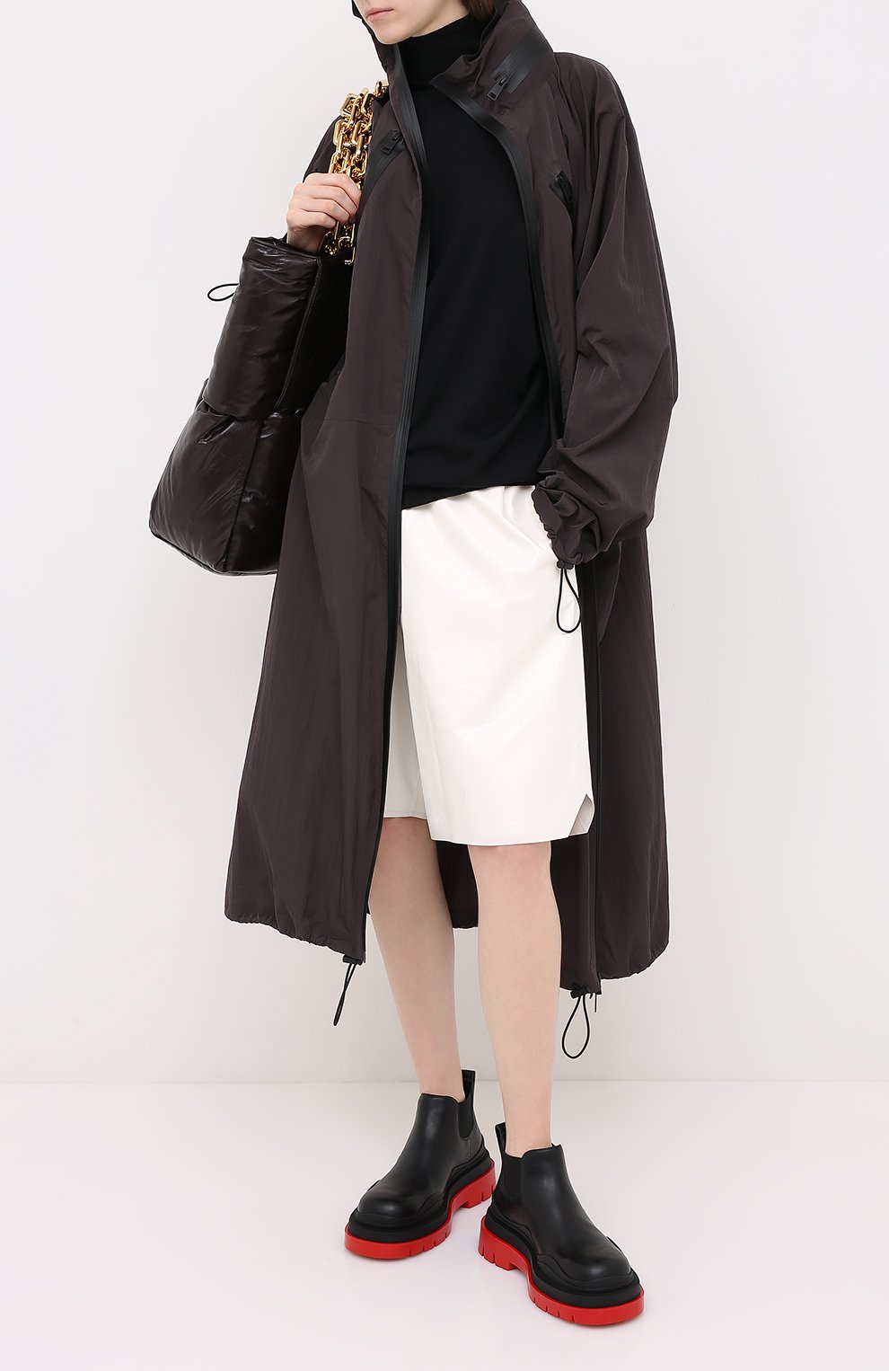 Кожаные ботинки bv tire BOTTEGA VENETA, арт. 630300/VBS50, фото 2