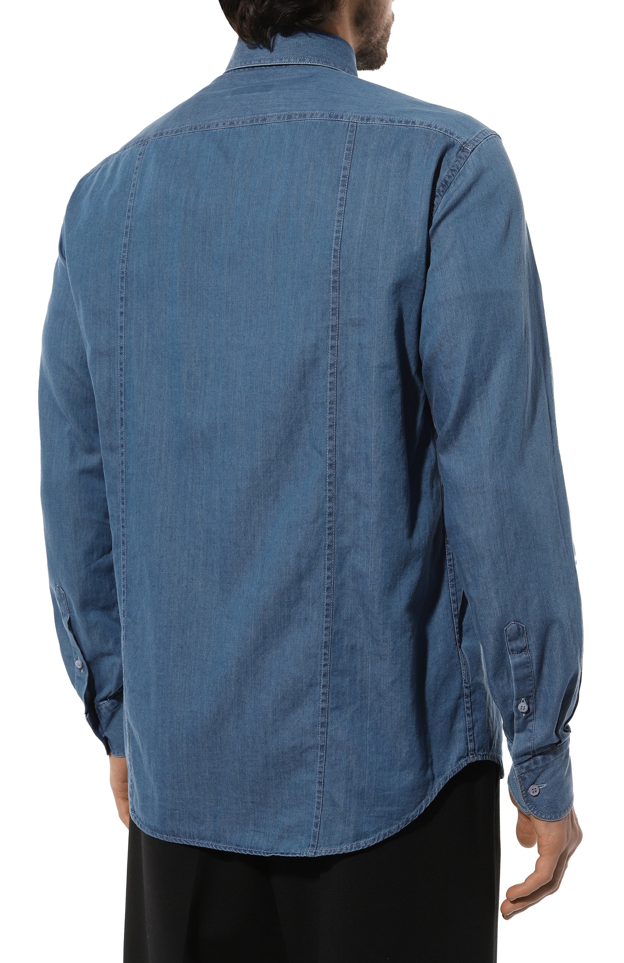 Джинсовая рубашка STEFANO RICCI, арт. MC006967/EX2706, фото 4