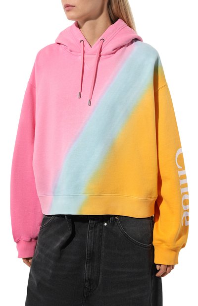Хлопковое худи CHLOÉ разноцветного цвета по цене 87550 руб., арт. CHC23AJH20191, фото 3 Хлопковое худи CHLOÉ, арт. CHC23AJH20191, фото 3