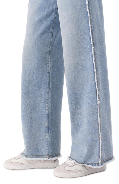 Кожаные кеды swan BALMAIN белого цвета по цене 61550 руб., арт. EN1VI735/LCBJ, фото 3 Кожаные кеды swan BALMAIN, арт. EN1VI735/LCBJ, фото 3