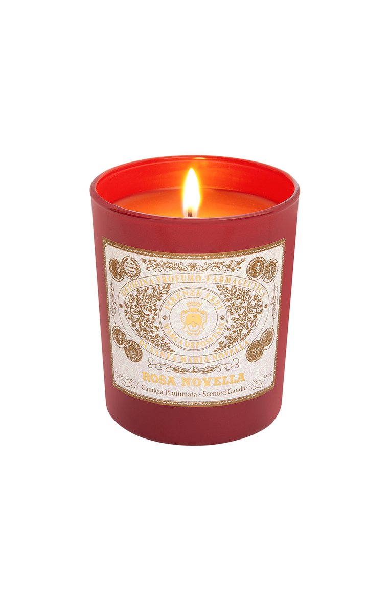 Свеча rosa novella (250g) SANTA MARIA NOVELLA бесцветного цвета, арт. SMN3469902 | Фото 2 (Региональные ограничения белый список (Axapta Mercury): Не проставлено; Нос: Не проставлено; Ограничения доставки: flammable, fragile-2)