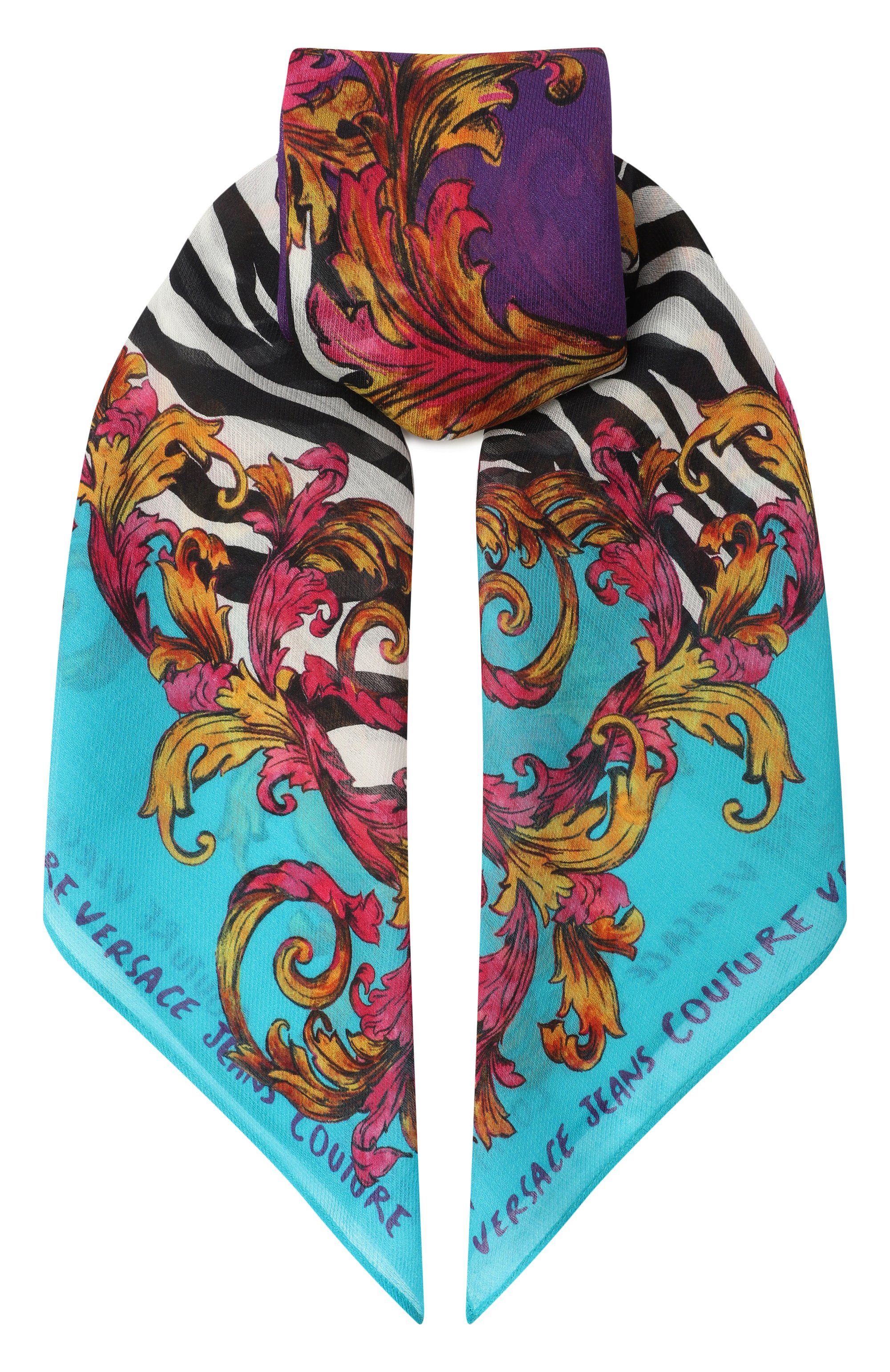 Платок из шерсти и шелка VERSACE JEANS COUTURE, арт. 78HA7H02/ZG355, фото 1