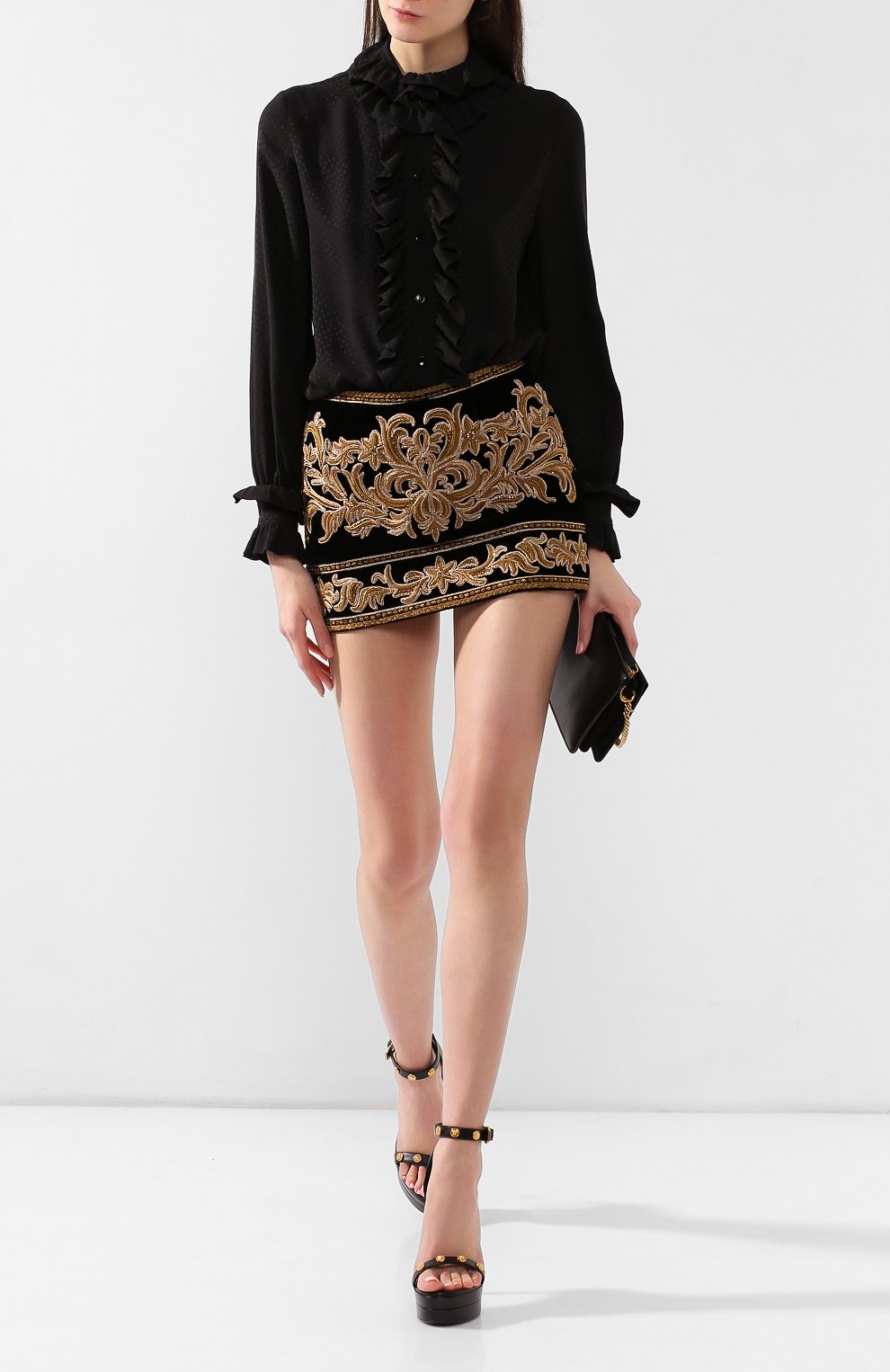 Мини-юбка DOLCE & GABBANA, арт. F4BKVZ/GD28V, фото 2