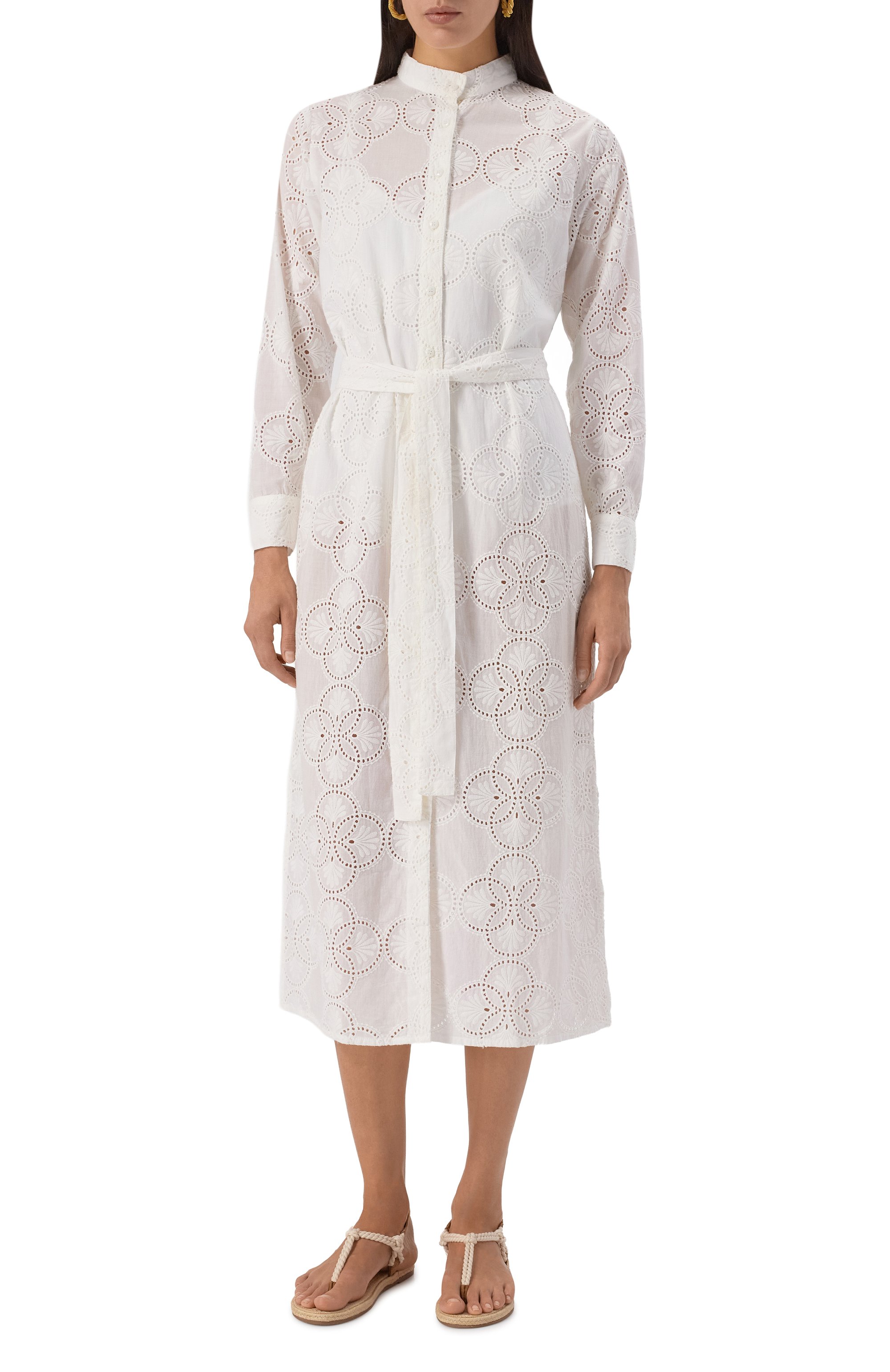 Хлопковое платье MELISSA ODABASH, арт. LUANN SS, фото 3