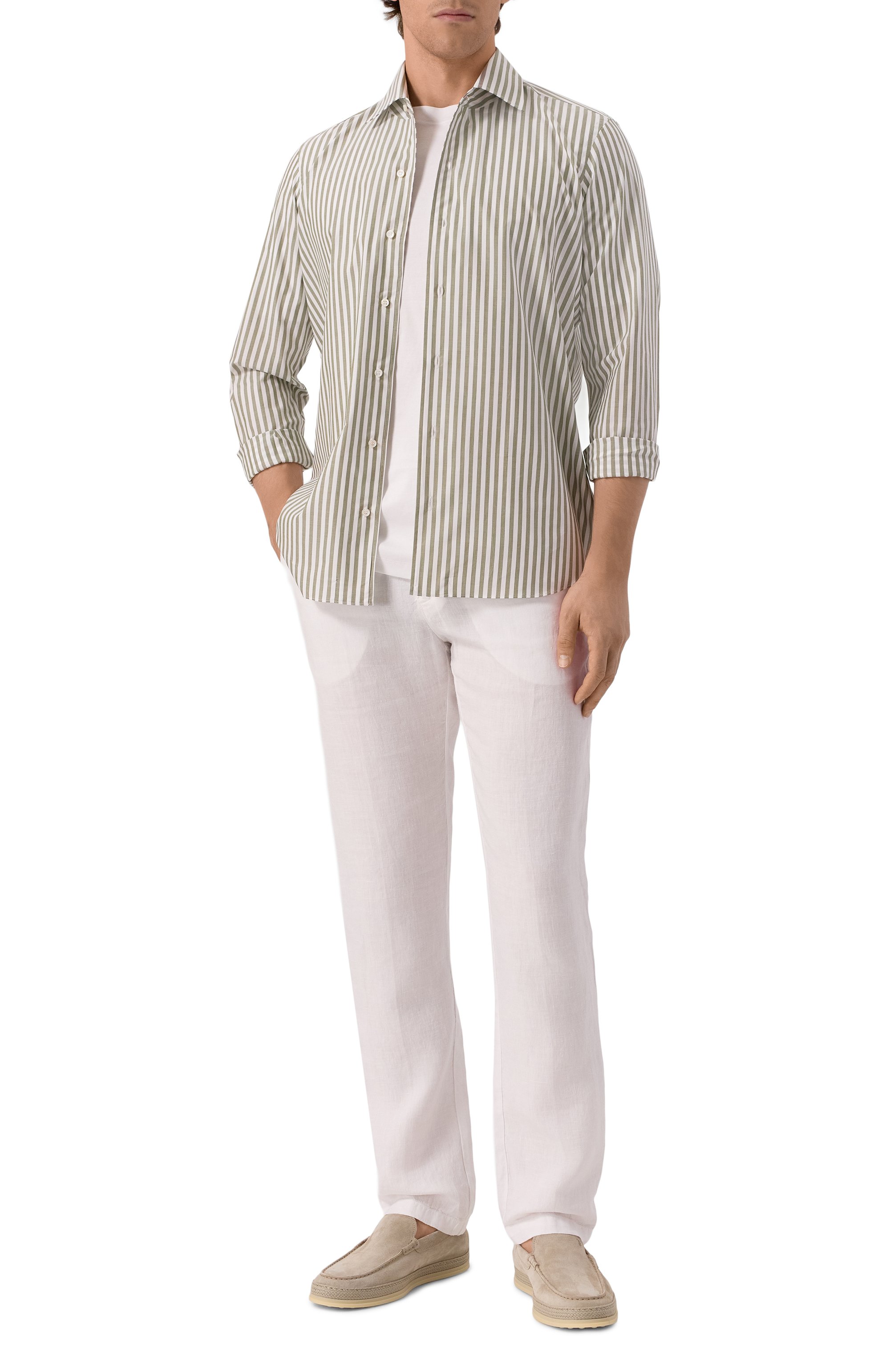 Хлопковая рубашка MVST, арт. M0RBIDA/R0BERT0/R0UND/579-C0TT0N (120/2), фото 2