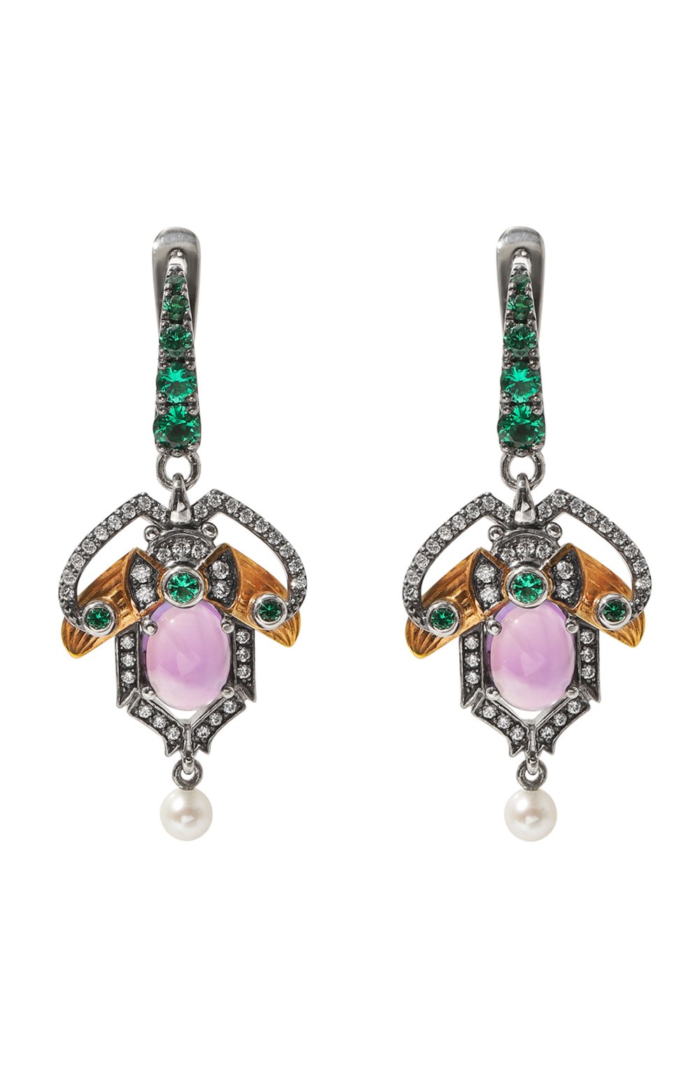 Серьги scarab babies QUEENSBEE, арт. 201308, фото 1