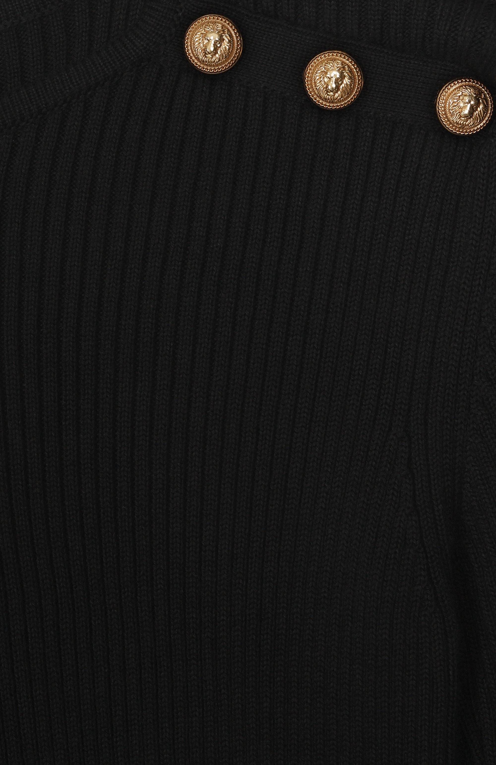 Платье из шерсти и хлопка BALMAIN, арт. BX1D30, фото 3