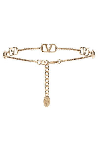 Браслет VALENTINO золотого цвета по цене 52750 руб., арт. 5W2J0U87/MET, фото 3 Браслет VALENTINO, арт. 5W2J0U87/MET, фото 3