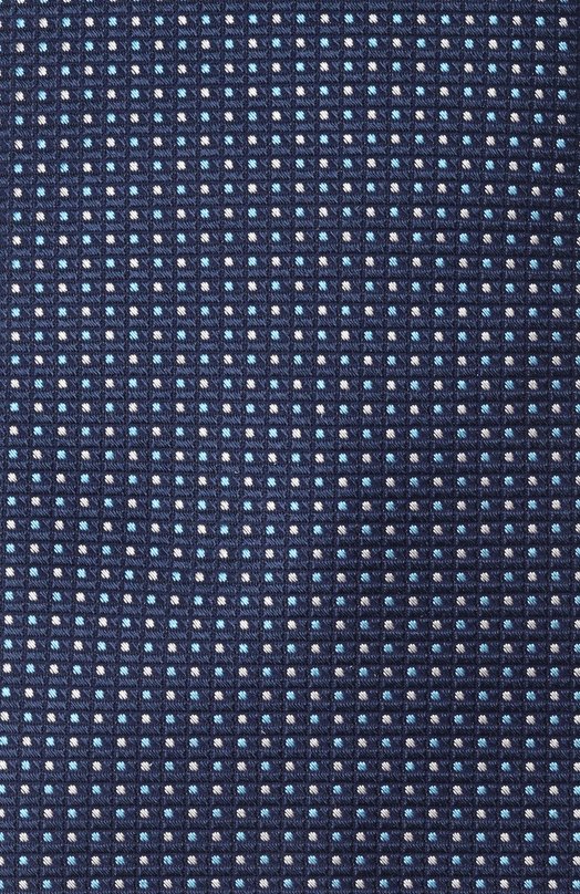 Шелковый галстук Kiton UCRVKLC08L44 Синий  UCRVKLC08L44 Фото 4
