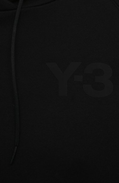 Хлопковое худи Y-3, арт. GV2799/W, фото 5