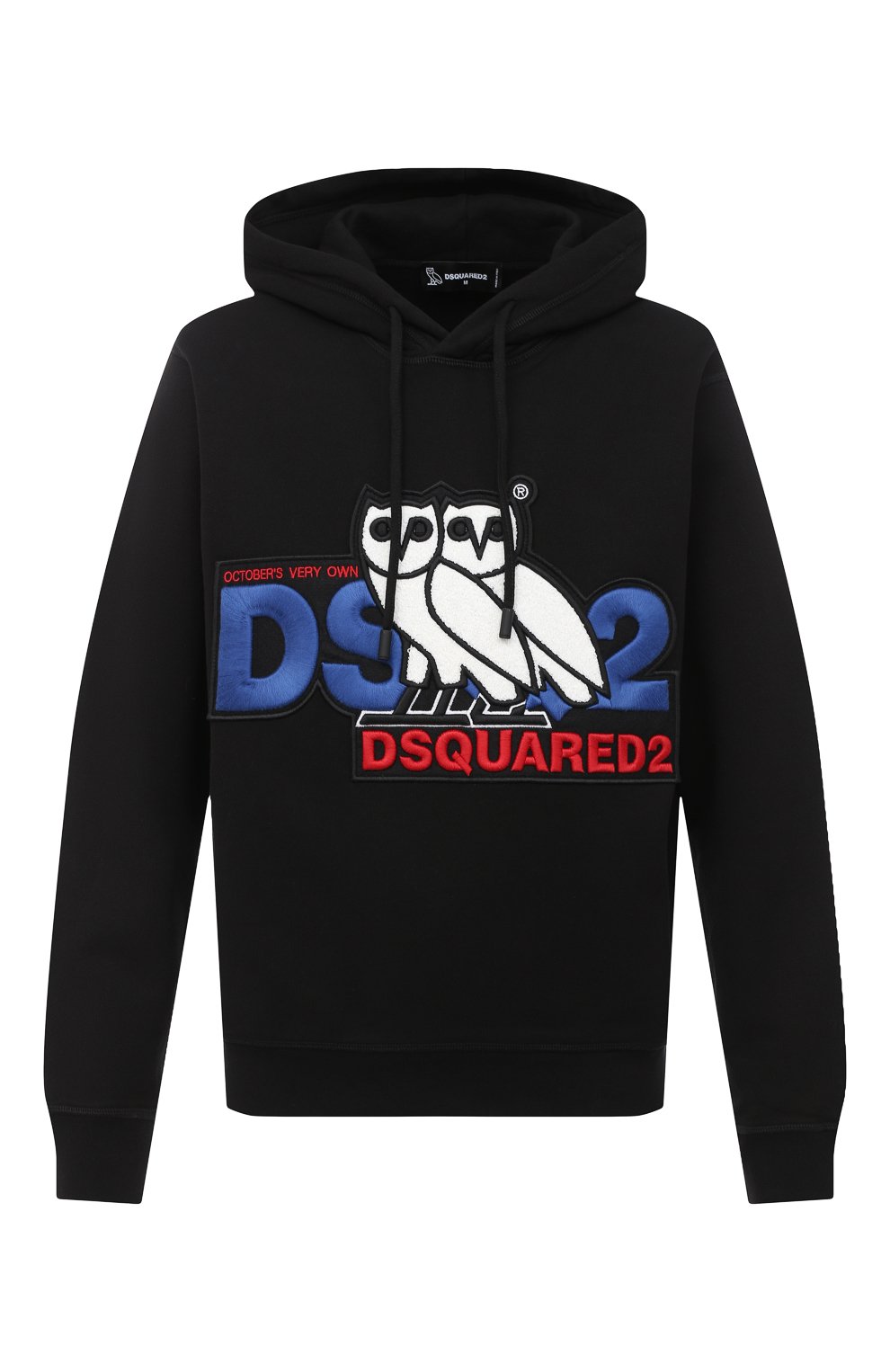 Хлопковое худи d2 x ovo DSQUARED2, арт. S74GU0458/S25042, фото 1